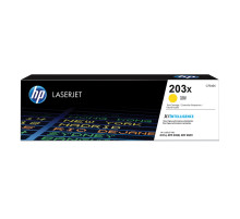 Картридж лазерный HP (CF542X) LaserJet Pro M254/M280/M281, №203X, желтый, оригинальный, ресурс 2500 страниц