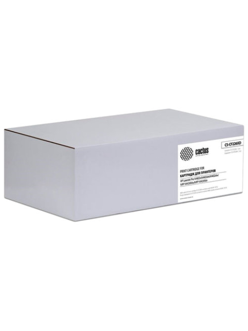 Картридж лазерный CACTUS (CS-CF226XD) для HP LaserJet M402d/426dw, комплект 2 шт., ресурс 2х9000 стр.