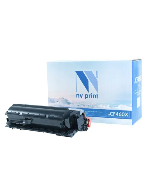 Картридж лазерный NV PRINT (NV-CF460X) HP Color Laser Jet M652/M653, черный, ресурс 27000 страниц, NV-CF460XBK
