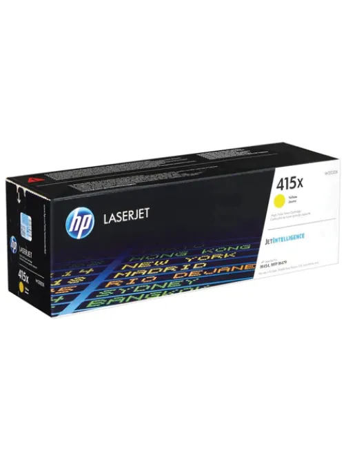 Картридж лазерный HP (W2032X) Color LaserJet M454dn/M479dw и др, №415X, желтый, оригинальный, ресурс 6000 страниц