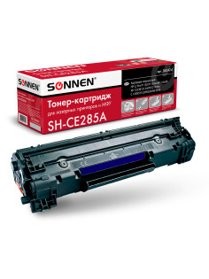 Картридж лазерный SONNEN (SH-CE285A) для HP LaserJet P1102/P1102W/M1212NF, ВЫСШЕЕ КАЧЕСТВО, ресурс 1600 стр., 362424