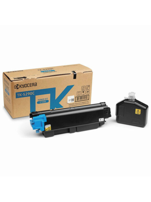 Тонер-картридж KYOCERA (TK-5290C) P7240cdn, голубой, ресурс 13000 страниц, оригинальный, 1T02TXCNL0