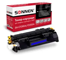 Картридж лазерный SONNEN (SH-CF280A/CE505A) для HP LJ M401/425/P2035/2055, ВЫСШЕЕ КАЧЕСТВО, ресурс 2300 стр., 362441