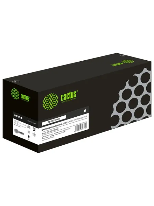 Картридж лазерный CACTUS (CS-IMC3500B) для Ricoh IMC3000/C3500 черный, ресурс 31000 стр.