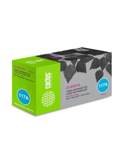 Картридж лазерный CACTUS (CSP-W2073A) для HP Color Laser 150/178nw/179fn, пурпурный, ресурс 700 страниц