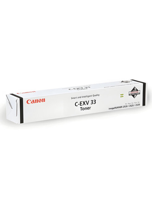 Тонер CANON (C-EXV33BK) iR2520/2520i/2525/2525i/2530/2530i, черный, ориг., 700 г, ресурс 14600 стр., 2785B002