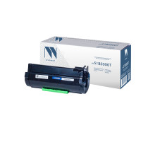 Картридж лазерный NV PRINT (NV-51B5000T) для Lexmark MX317dn/MS317dn/MX417de/MX517de, ресурс 2500 стр.