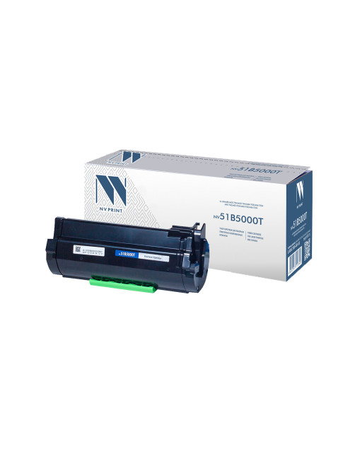 Картридж лазерный NV PRINT (NV-51B5000T) для Lexmark MX317dn/MS317dn/MX417de/MX517de, ресурс 2500 стр.