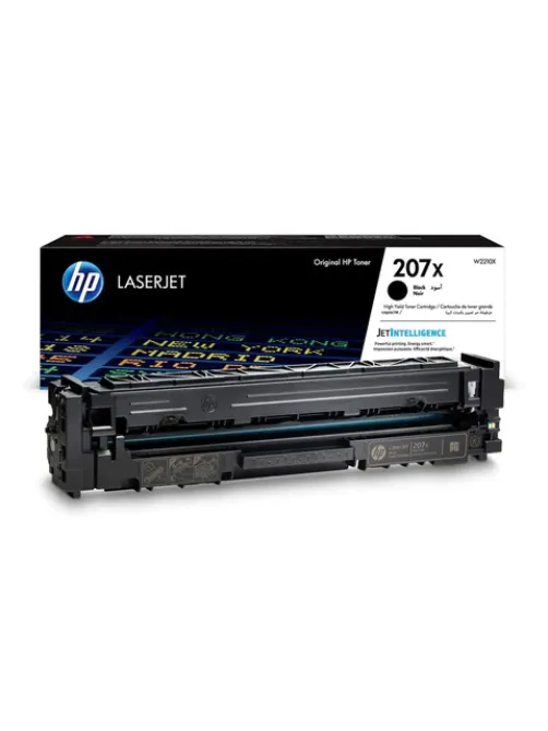 Картридж лазерный HP (W2210X) Color LJ M282/M283/M255, №207X, черный, оригинальный, ресурс 3150 страниц