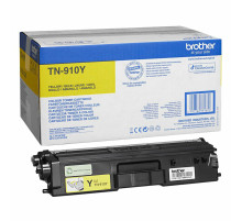 Картридж лазерный BROTHER (TN910Y) HL-L9310CDW/MFC-L9570CDW, желтый, оригинальный, ресурс 9000 страниц