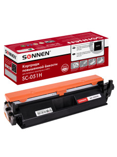 Картридж лазерный SONNEN (SC-051H) для CANON MF269dw/267dw/264dw, ресурс 4000 стр., 364092