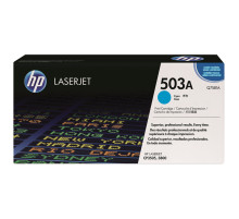 Картридж лазерный HP (Q7581A) ColorLaserJet CP3505/3800, голубой, оригинальный, ресурс 6000 страниц