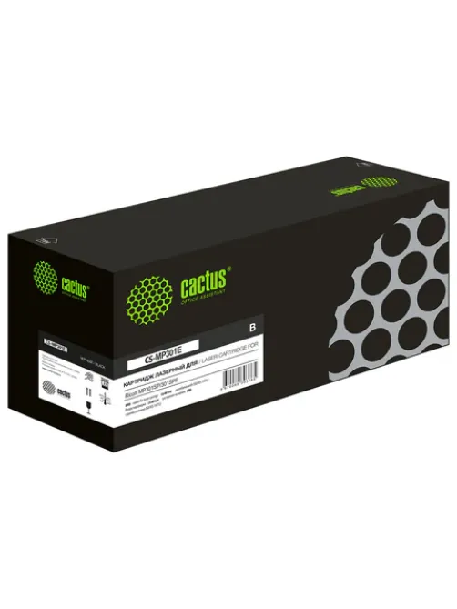 Картридж лазерный CACTUS (CS-MP301E) для Ricoh MP301SP/301SPF, ресурс 8000 страниц