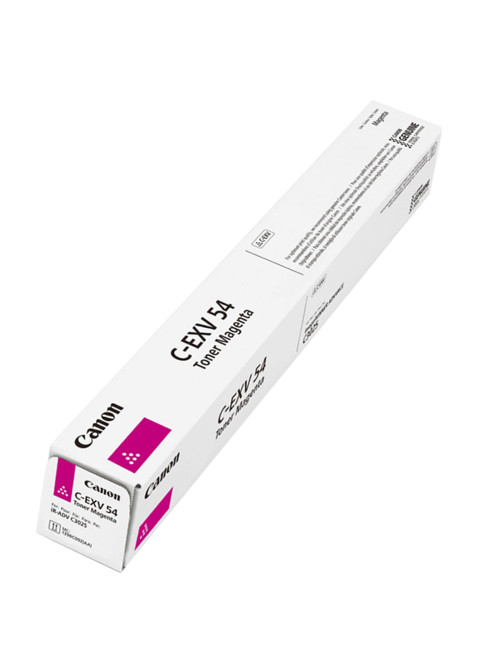 Тонер CANON (C-EXV54M) C3025i, пурпурный, оригинальный, ресурс 8500 страниц, 1396C002