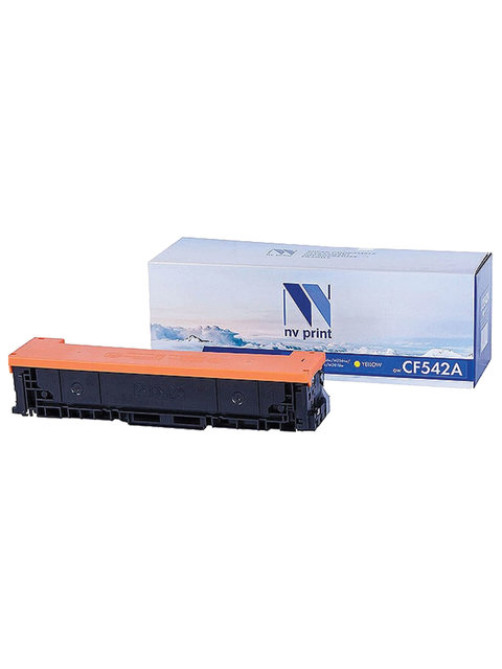 Картридж лазерный NV PRINT (NV-CF542A) для HP M254dw/M254nw/MFP M280nw/M281fdw, желтый, ресурс 1300 страниц