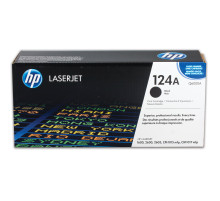 Картридж лазерный HP (Q6000A) ColorLaserJet CM1015/2600 и др, №124A, черный, оригинальный, 2500 страниц