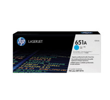 Картридж лазерный HP (CE341A) CLJ Enterprise 700 M775dn/f/z, №651A, голубой, оригинальный, ресурс 16000 страниц