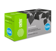 Картридж лазерный CACTUS (CS-Q7553AS) для HP LaserJet 2015/2015n/2014, ресурс 3000 страниц