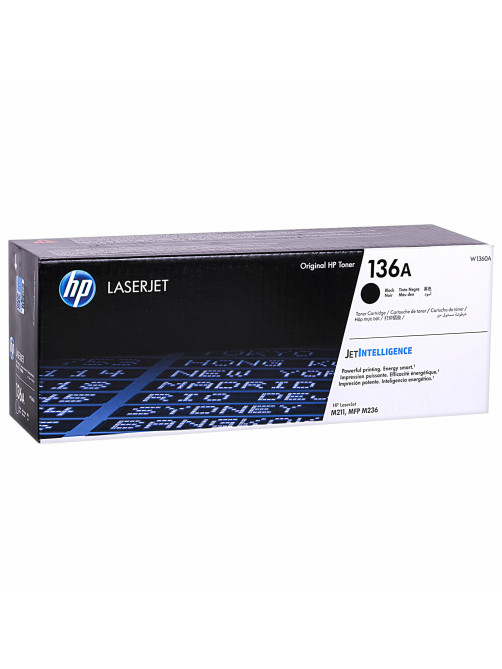 Картридж лазерный HP (W1360A) LaserJet M211dw/M236dw/M236sdn, №136A, ресурс 1150 стр., оригинальный