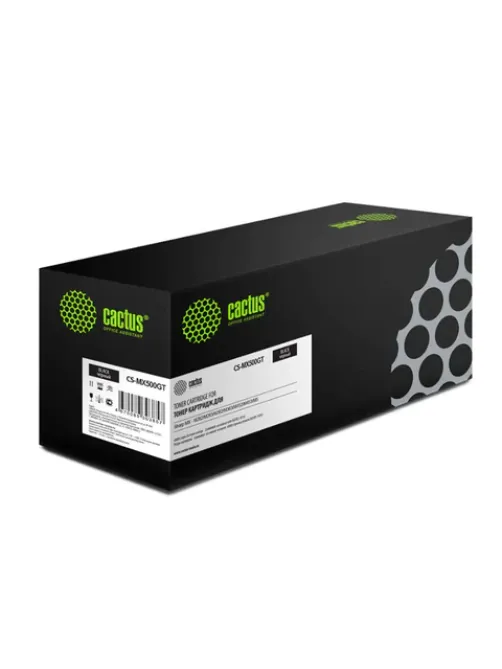 Картридж лазерный CACTUS (CS-MX500GT) для Sharp MX-M282/M283/M363/M452/M453/M503, ресурс 40000 страниц