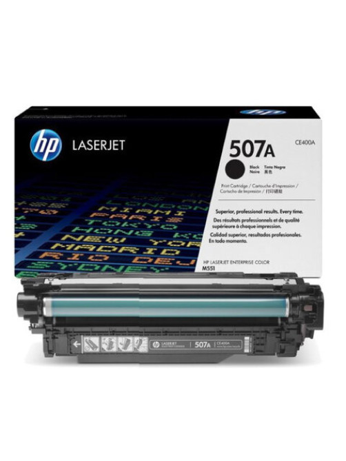 Картридж лазерный HP (CE400A) LaserJet Pro M570dn/M570dw, №507A, черный, оригинальный, ресурс 5500 страниц