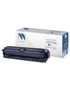 Картридж лазерный NV PRINT (NV-CE270A) для HP CP5525dn/CP5525n/M750dn/M750n, черный, ресурс 13500 страниц