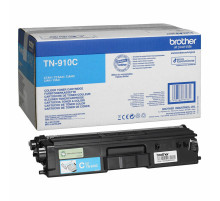 Картридж лазерный BROTHER (TN910C) HL-L9310CDW/MFC-L9570CDW, голубой, оригинальный, ресурс 9000 страниц