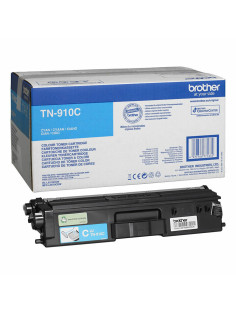 Картридж лазерный BROTHER (TN910C) HL-L9310CDW/MFC-L9570CDW, голубой, оригинальный, ресурс 9000 страниц