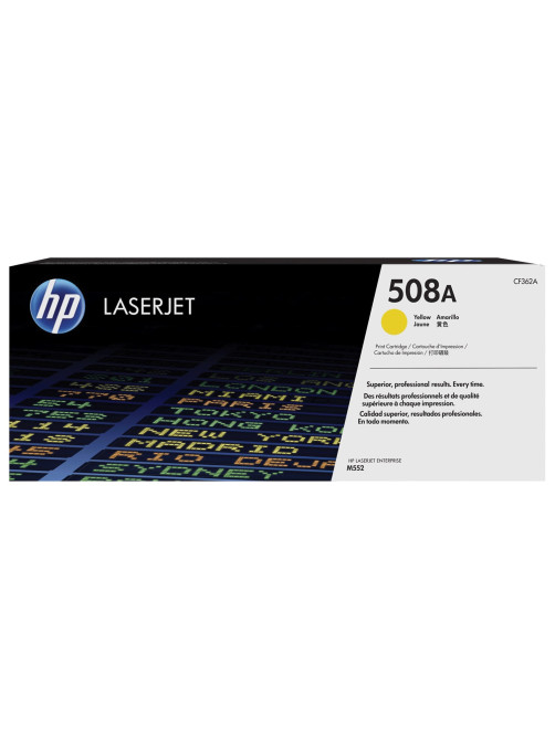 Картридж лазерный HP (CF362A) LaserJet Pro M552/M553, №508A, желтый, оригинальный, ресурс 5000 страниц