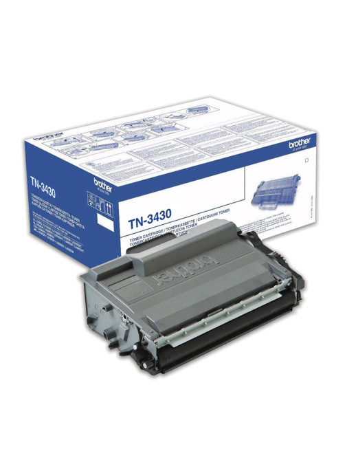 Картридж лазерный BROTHER (TN3430) HL-L5000D/5100DN/5200DW/6400DW\DCP-L6600, оригинальный, ресурс 3000 страниц