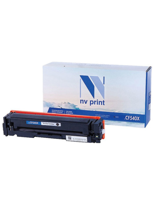 Картридж лазерный NV PRINT (NV-CF540X) для HP M254dw/M254nw/MFP M280nw/M281fdw, черный, ресурс 3200 страниц