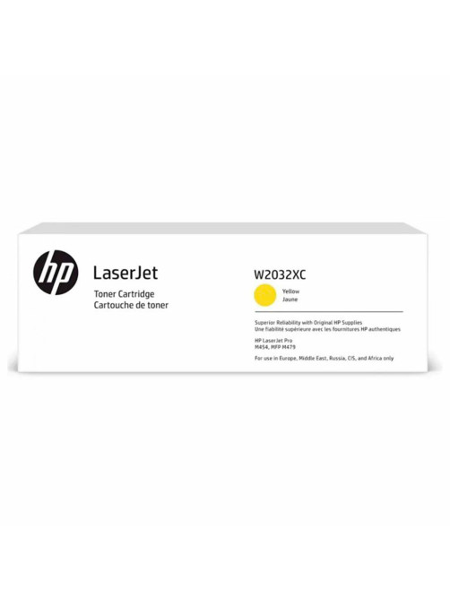 Картридж лазерный HP (W2032X) Color LaserJet M454dn/M479dw и др, №415X, желтый, оригинальный, ресурс 6000 страниц
