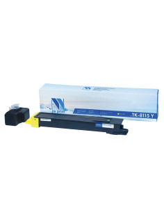 Тонер-картридж NV PRINT (NV-TK8115Y) для Kyocera M8124cidn / M8130cidn, желтый, ресурс 6000 страниц