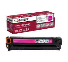 Картридж лазерный SONNEN (SH-CB543A) для HP CLJ CP1215/1515 ВЫСШЕЕ КАЧЕСТВО, пурпурный, 1400 страниц, 363957
