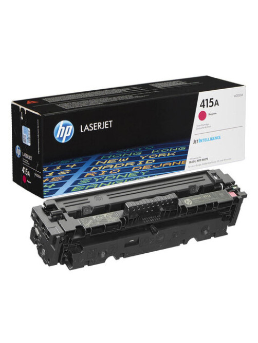 Картридж лазерный HP (W2033A) Color LaserJet M454dn/M479dw и др, №415A, пурпурный,, оригинальный, ресурс 2100 страниц