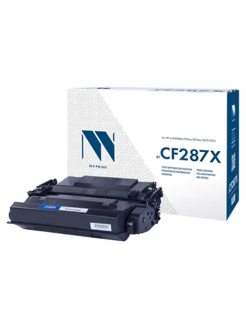 Картридж лазерный NV PRINT (NV-CF287X) для HP LJ M501n/506dn/527dn/527c, ресурс 18000 страниц