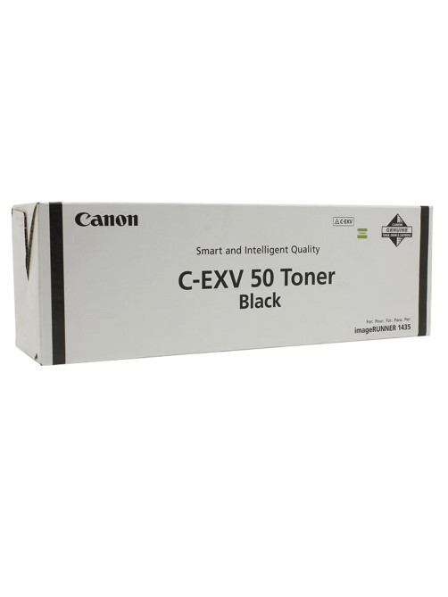 Тонер CANON (C-EXV50) iR 1435/1435i/1435iF, черный, оригинальный, ресурс 17600 страниц, 9436B002