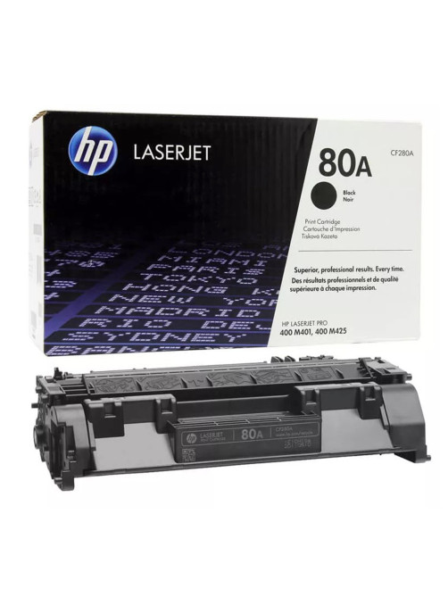 Картридж лазерный HP (CF280A) LaserJet Pro M401/M425, №80A, черный, оригинальный, ресурс 2700 страниц