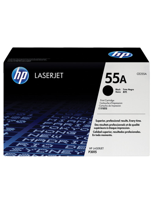 Картридж лазерный HP (CE255A) LaserJet P3015d/P3015dn/P3015x, №55А, оригинальный, ресурс 6000 страниц