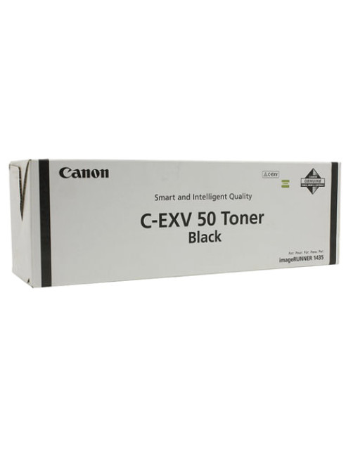 Тонер CANON (C-EXV50) iR 1435/1435i/1435iF, черный, оригинальный, ресурс 17600 страниц, 9436B002
