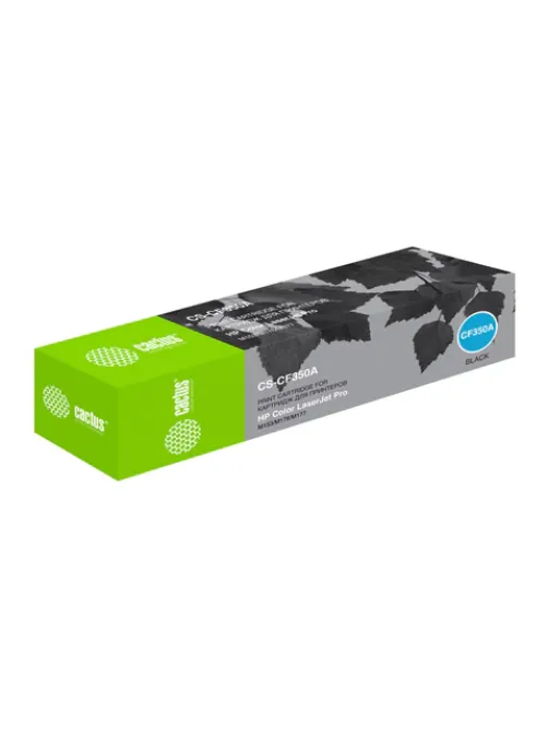 Картридж лазерный CACTUS (CS-CF350A) для HP CLJ M176n/M177fw, черный, ресурс 1300 страниц