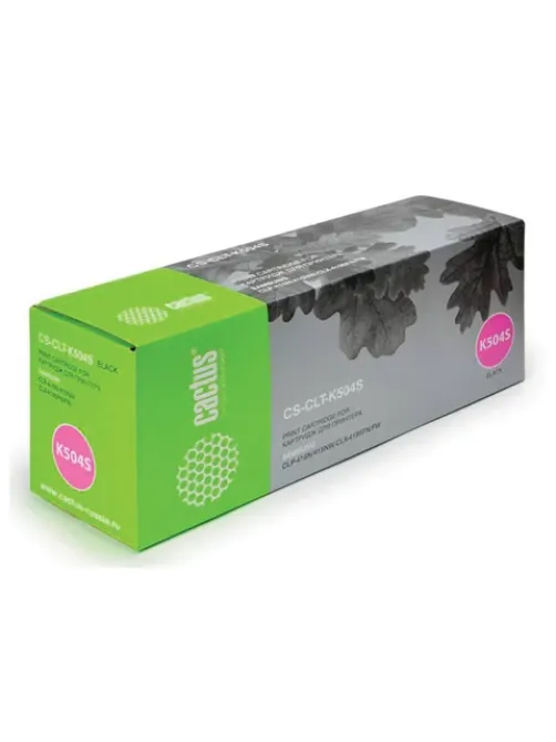 Картридж лазерный CACTUS (CS-CLT-K504S) для SAMSUNG CLX-4195FN/CLP-415N, черный, ресурс 2500 стр.