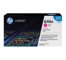 Картридж лазерный HP (CF033A) ColorLaserJet CM4540, №646A, пурпурный, оригинальный, ресурс 12 500 страниц