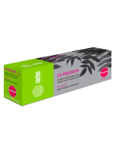 Тонер-картридж CACTUS (CS-TK8305M) для KYOCERA TASKalfa 3050/3051/3551, пурпурный, ресурс 15000 стр.