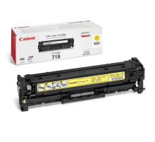 Картридж лазерный CANON (718Y) LBP7200Cdn / MF8330Cdn / MF8350Cdn, желтый, ресурс 2900 страниц, оригинальный, 2659B002