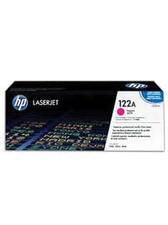 Картридж лазерный HP (Q3963A) ColorLaserJet 2550/2820 и другие, пурпурный, оригинальный, ресурс 4000 стр.