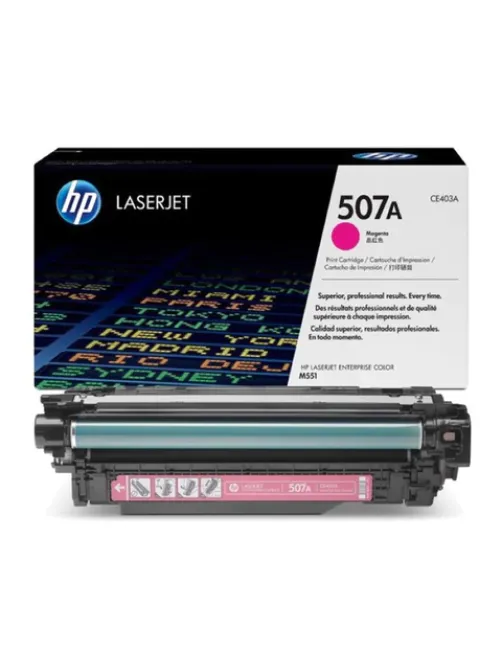 Картридж лазерный HP (CE403A) LaserJet Pro M570dn/M570dw, №507A, пурпурный, оригинальный, ресурс 6000 страниц