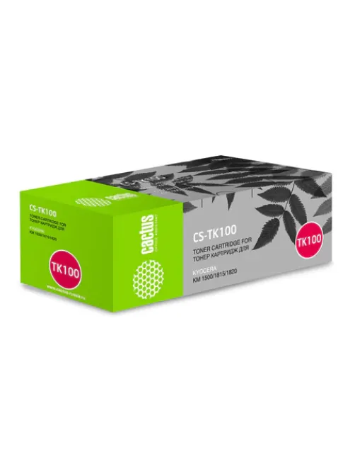 Тонер-картридж CACTUS (CS-TK100) для KYOCERA KM1500, ресурс 6000 стр.