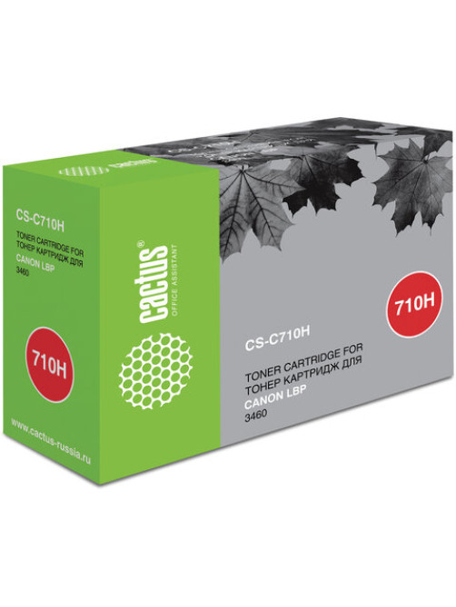 Картридж лазерный CACTUS (CS-C710H) для CANON LBP-3460, ресурс 12000 стр.