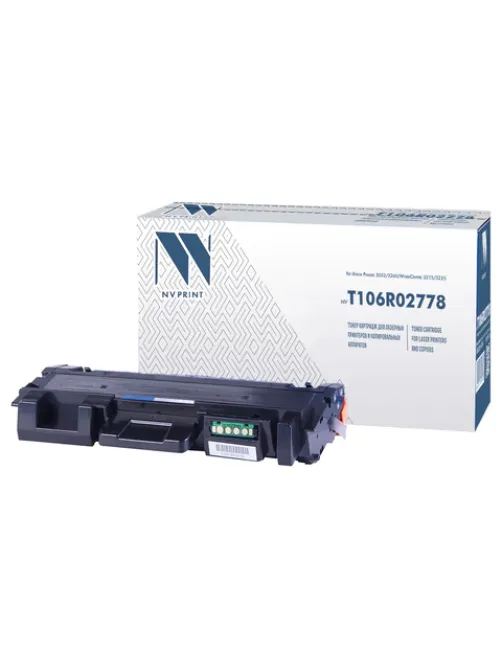 Картридж лазерный NV PRINT (NV-106R02778) для XEROX P3052/3260/WC3215/3225, ресурс 3000 страниц
